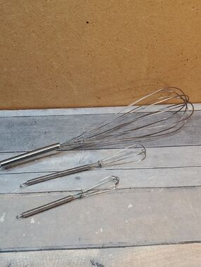Stainless Steel Whisk Set - 3 Piece